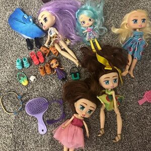Stylish Doll Collection with Accessories